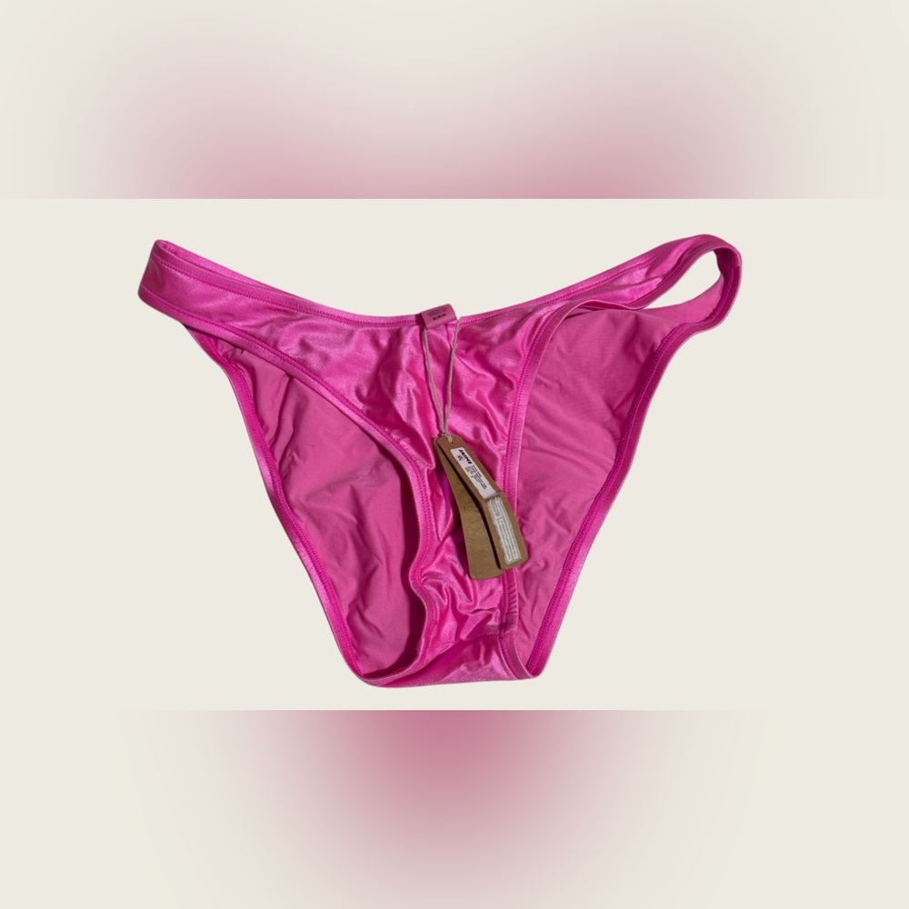 SKIMS SHINE SWIM BIKINI BOTTOM NWT